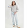 Cache Cache linnen blouse lichtblauw