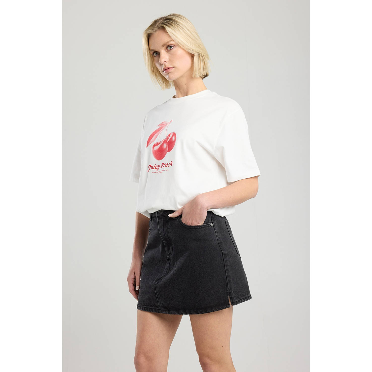 America Today spijkerrok black denim