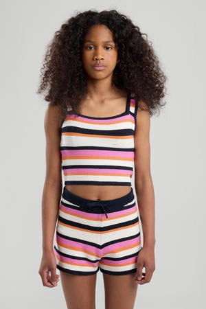 cropped top roze