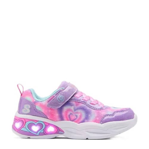 Skechers sneakers met lichtjes roze/lila afbeelding