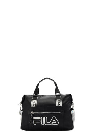  shopper met logo zwart