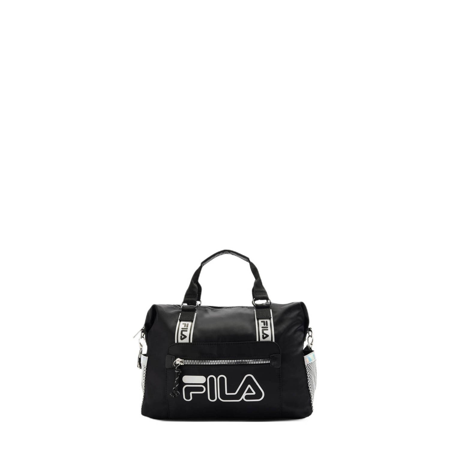 Fila shopper met logo zwart