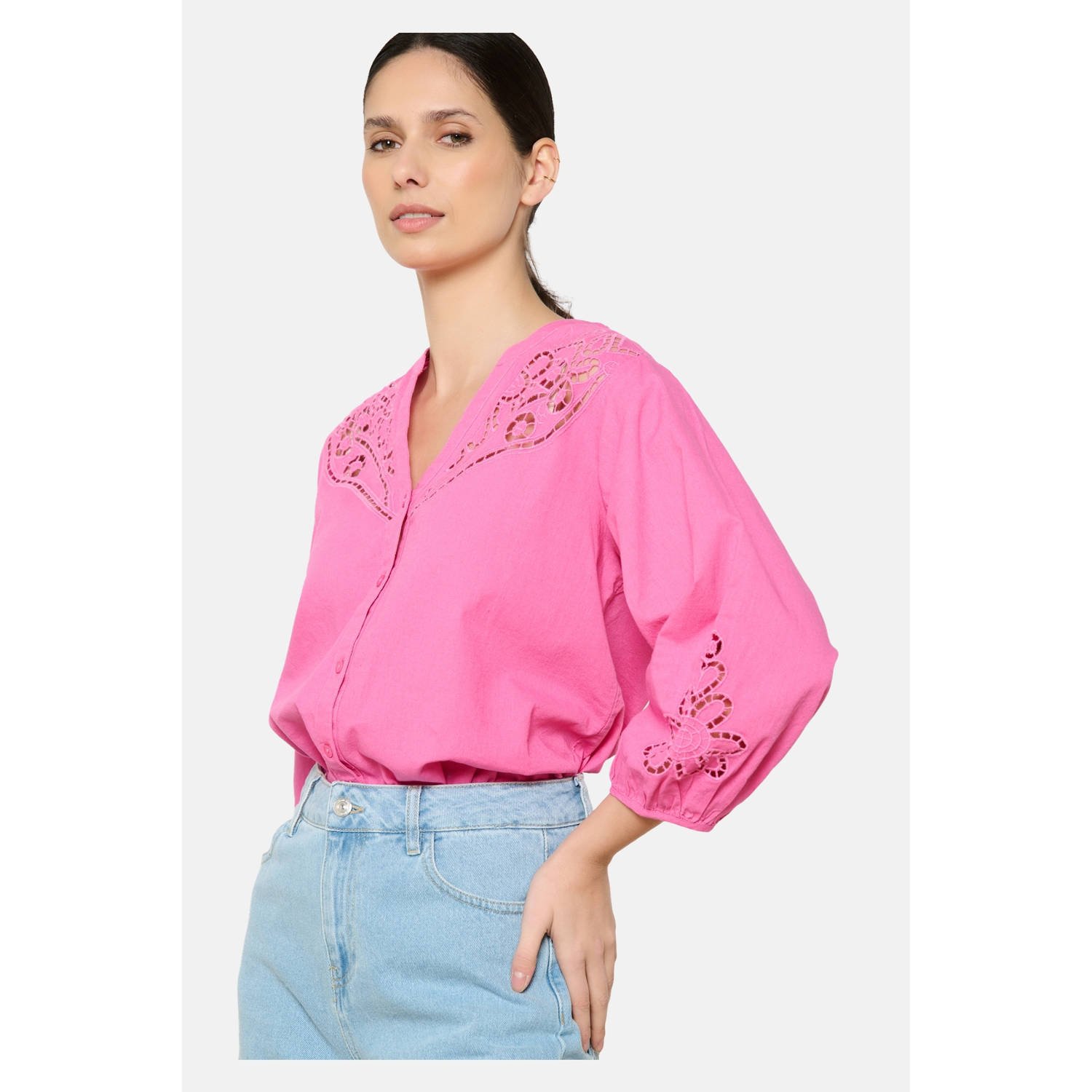 LOLALIZA blouse roze