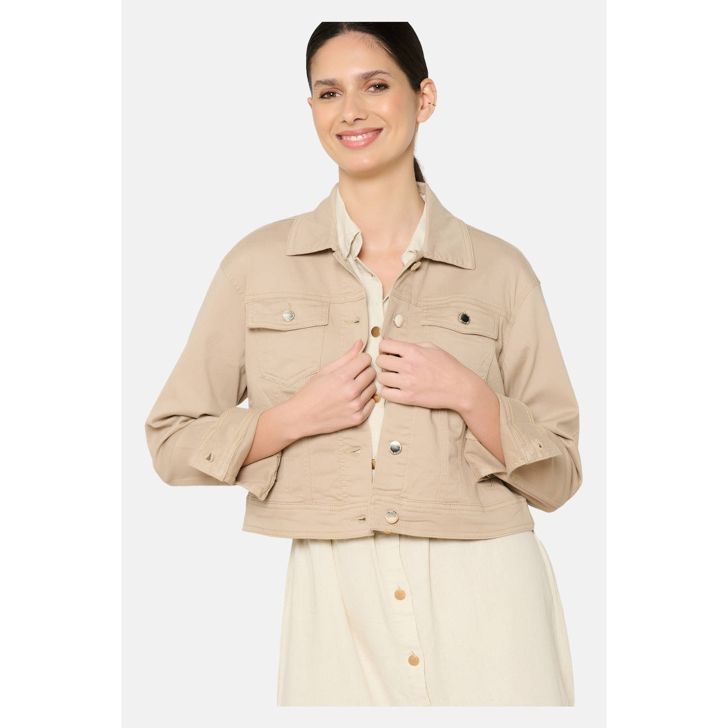 LOLALIZA spijkerjas beige