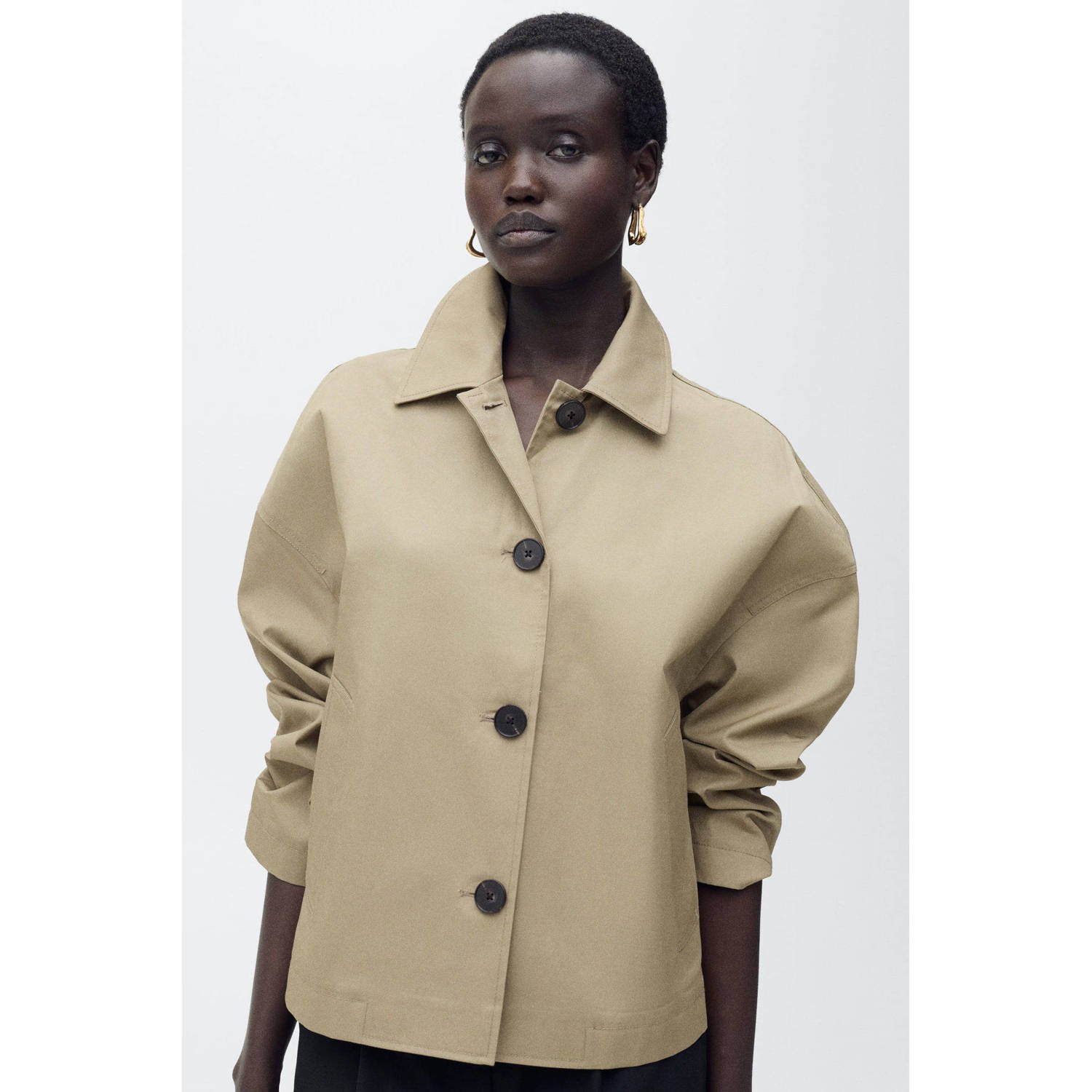 Mango trenchcoat beige