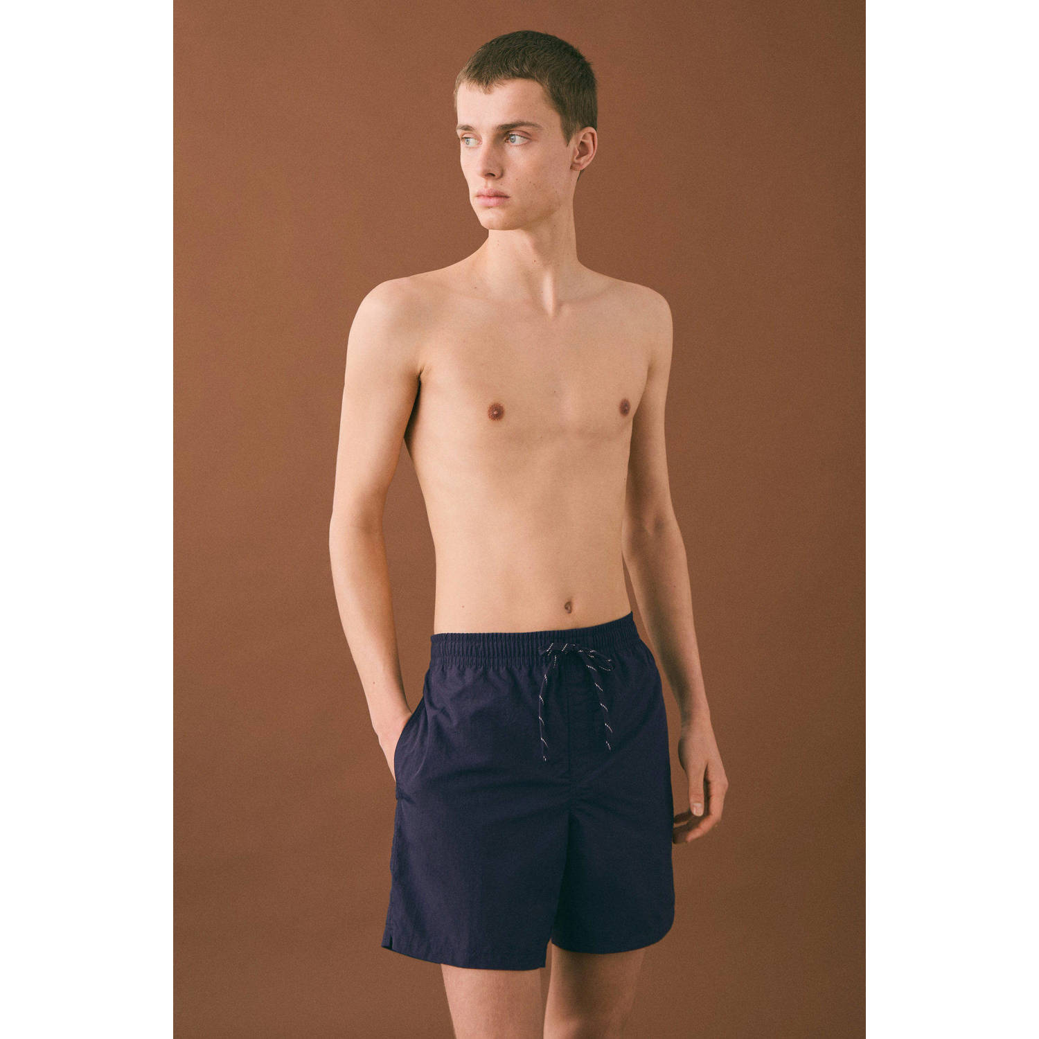 MANGO TEEN zwemshort donkerblauw