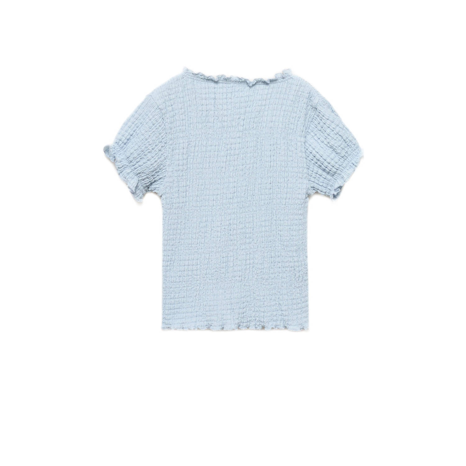 Mango Kids T-shirt lichtblauw