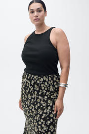 thumbnail: Mango midi rok zwart