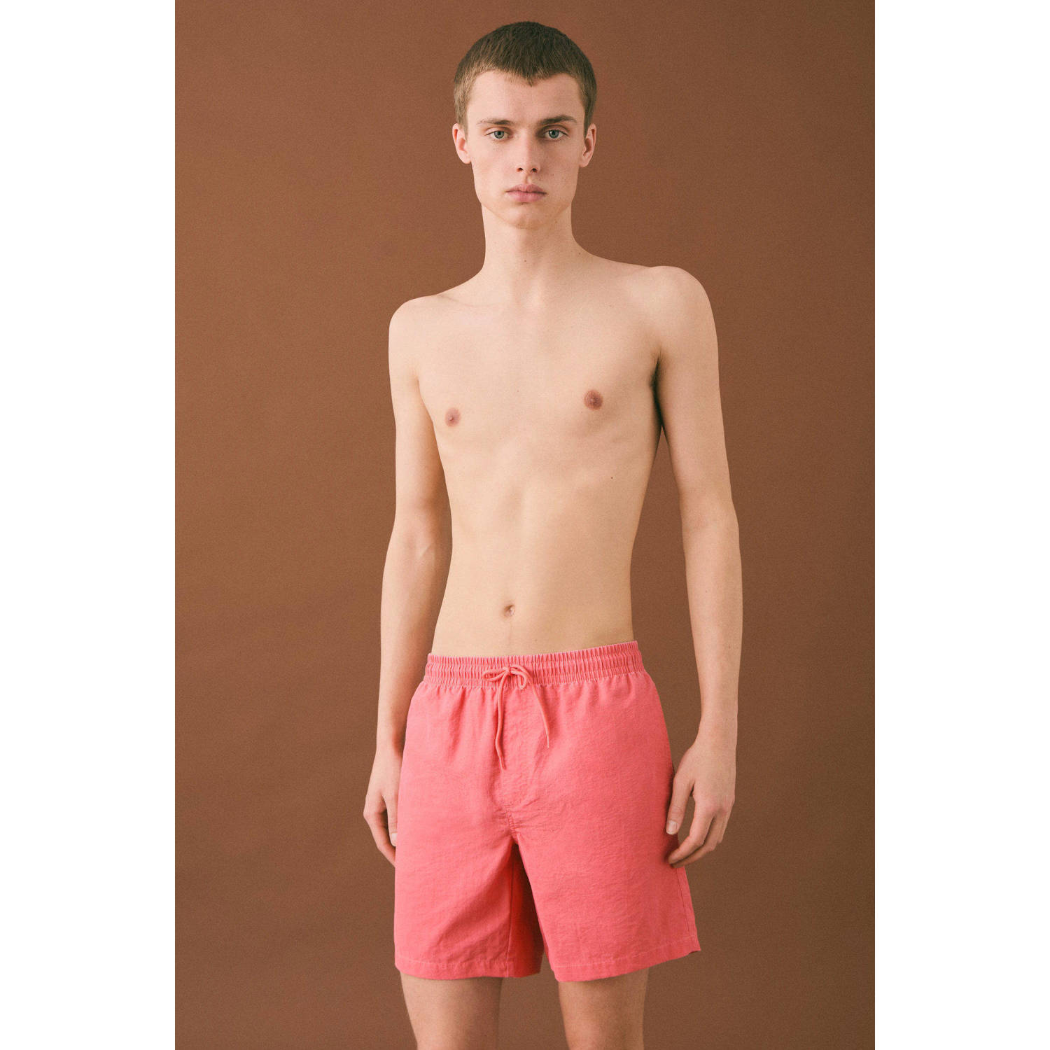MANGO TEEN zwemshort koraalroze