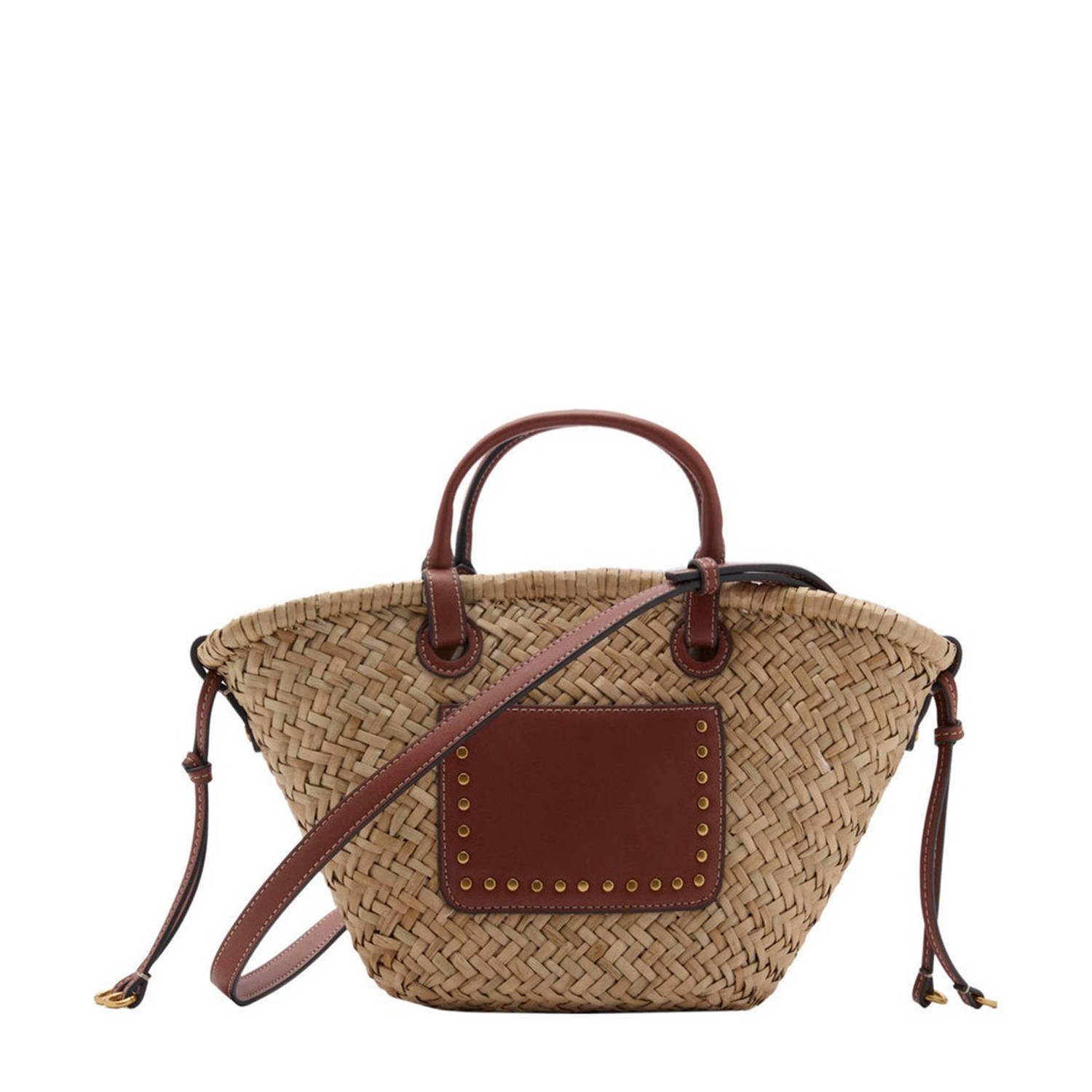 Mango mini shopper bruin