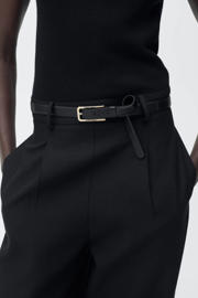 thumbnail: Mango wide leg jumpsuit zwart gebreid