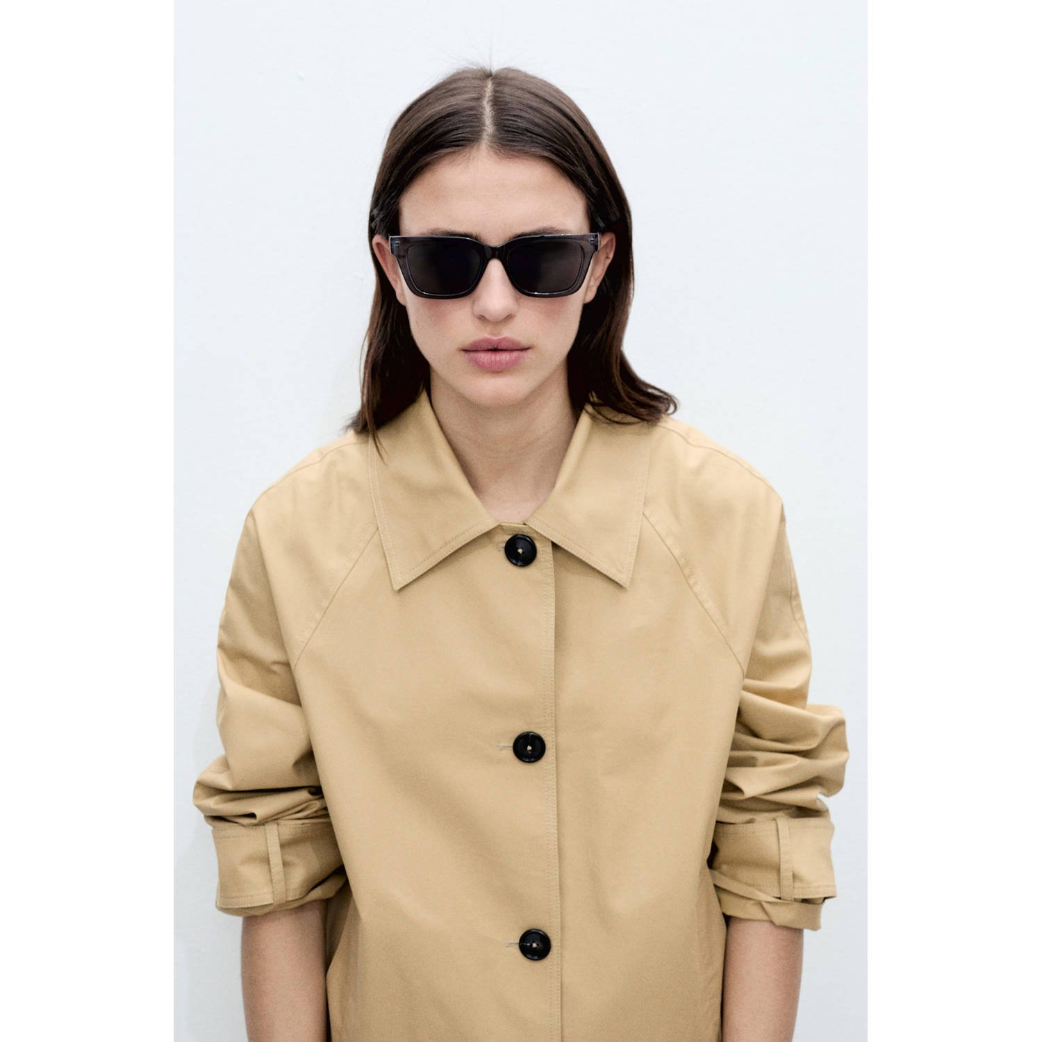Mango trenchcoat camel