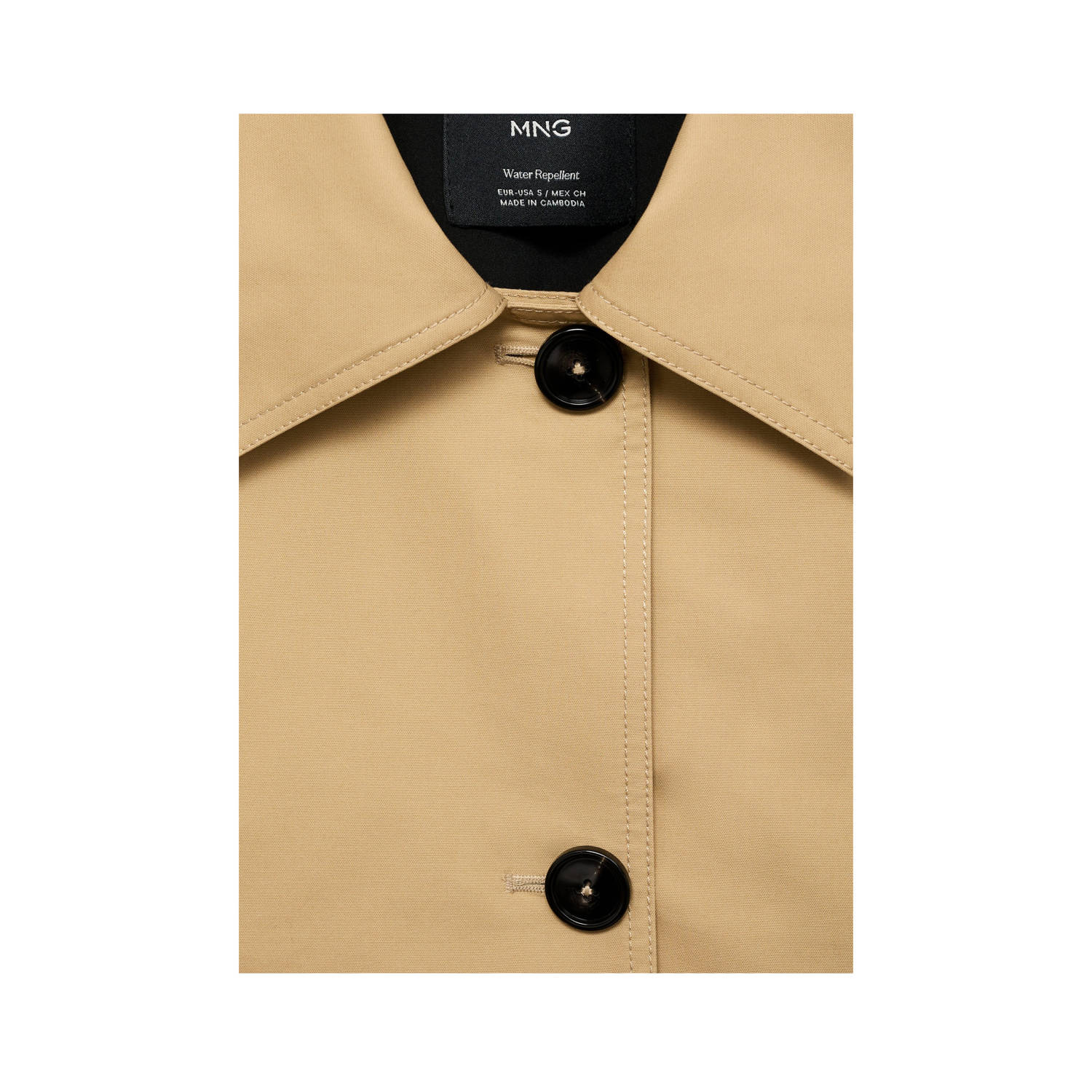Mango trenchcoat camel