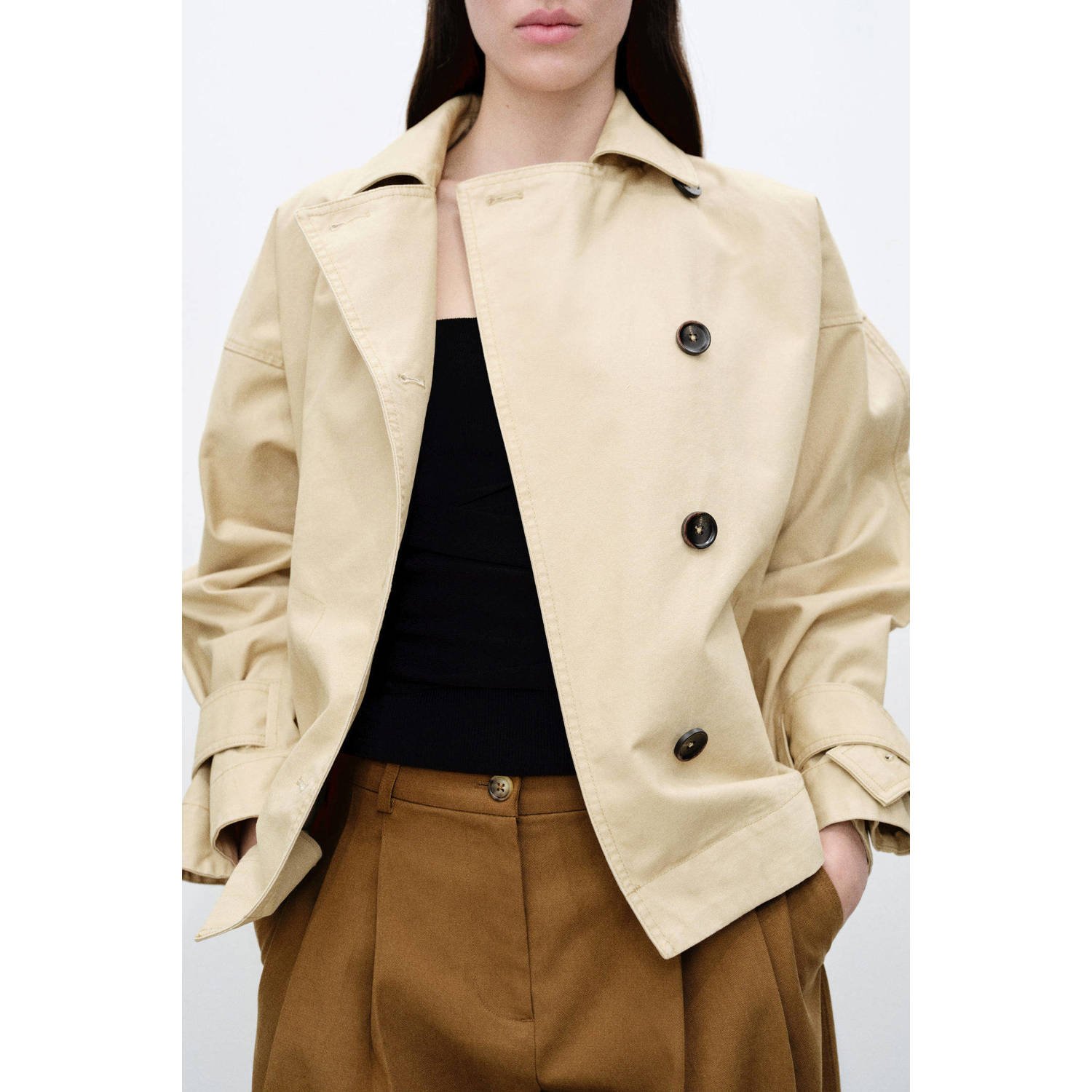 Mango trenchcoat beige