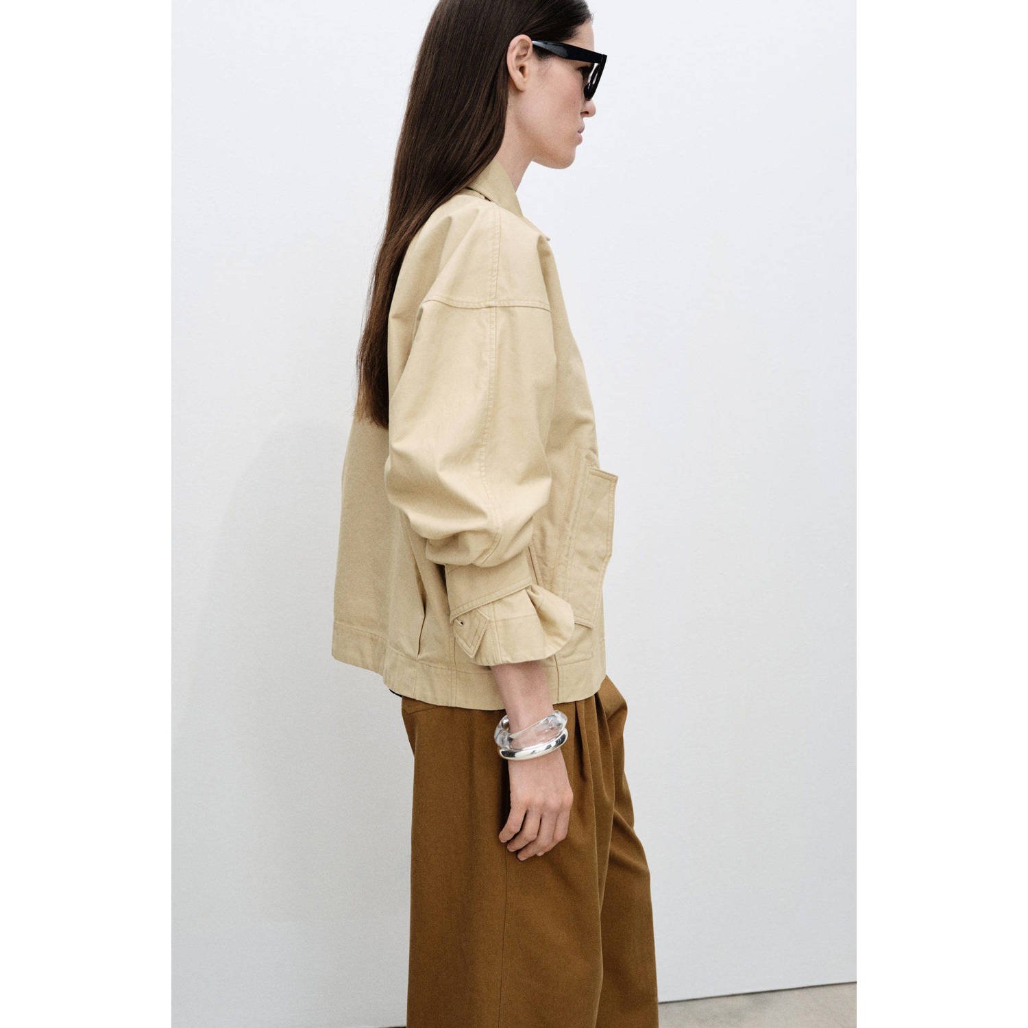 Mango trenchcoat beige