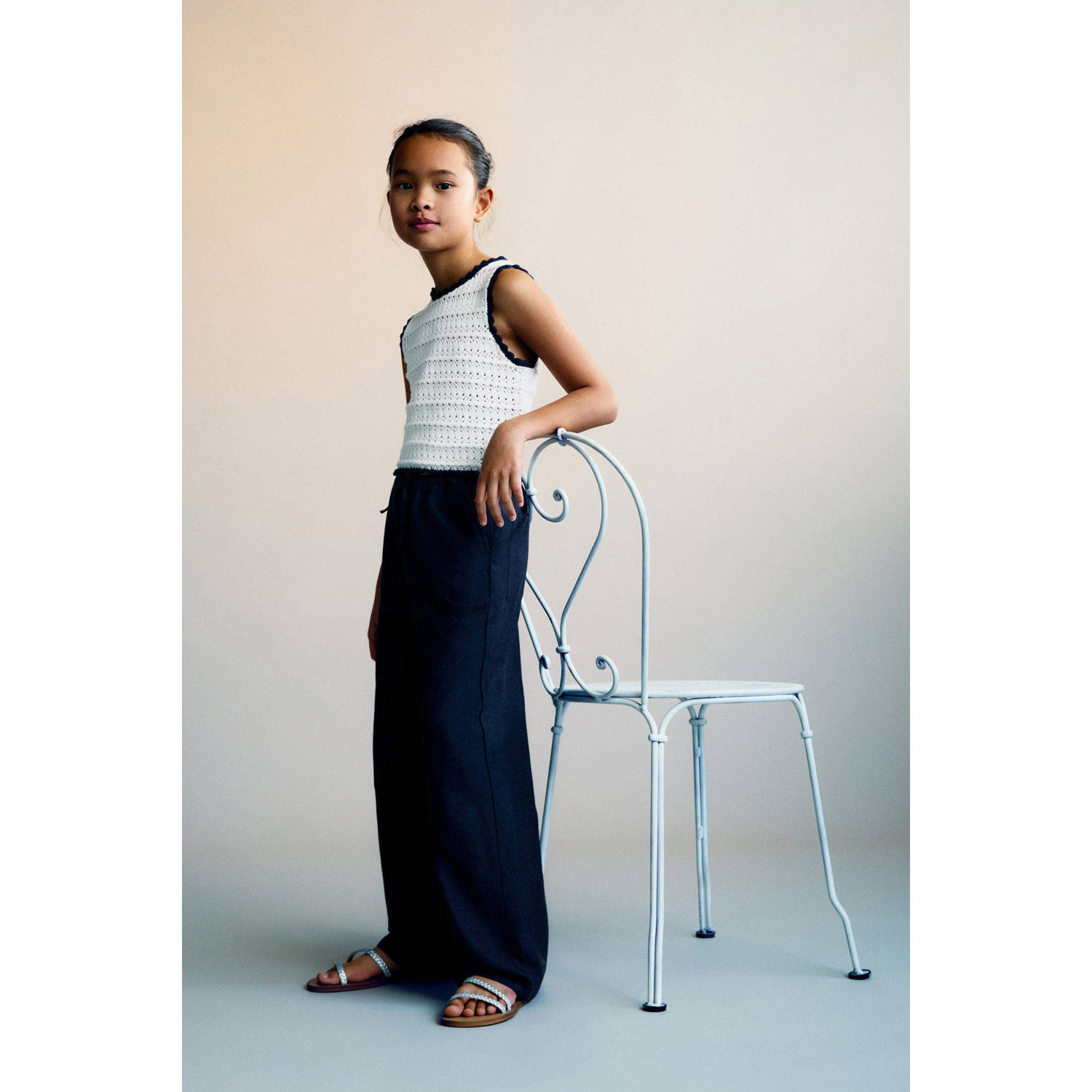 Mango Kids cropped top wit