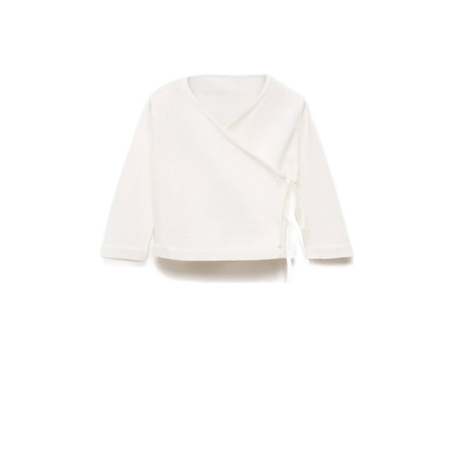 Mango Kids overslagtop wit