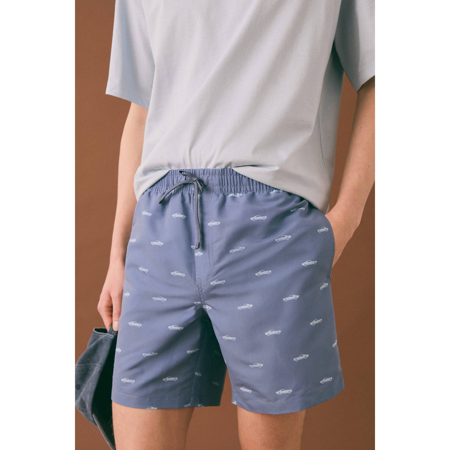 MANGO TEEN zwemshort donkerblauw