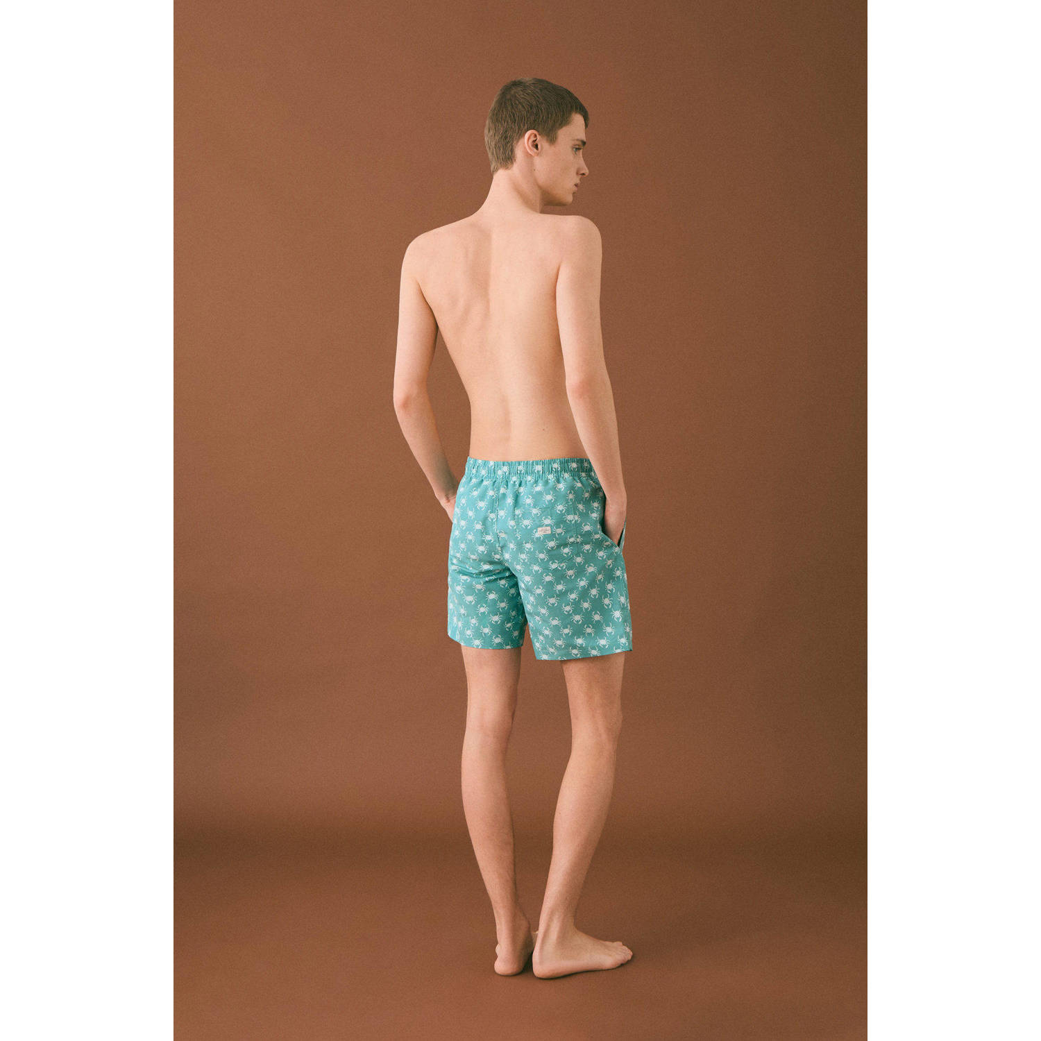 MANGO TEEN zwemshort turquoise