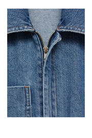 thumbnail: Mango denim jumpsuit medium blue denim