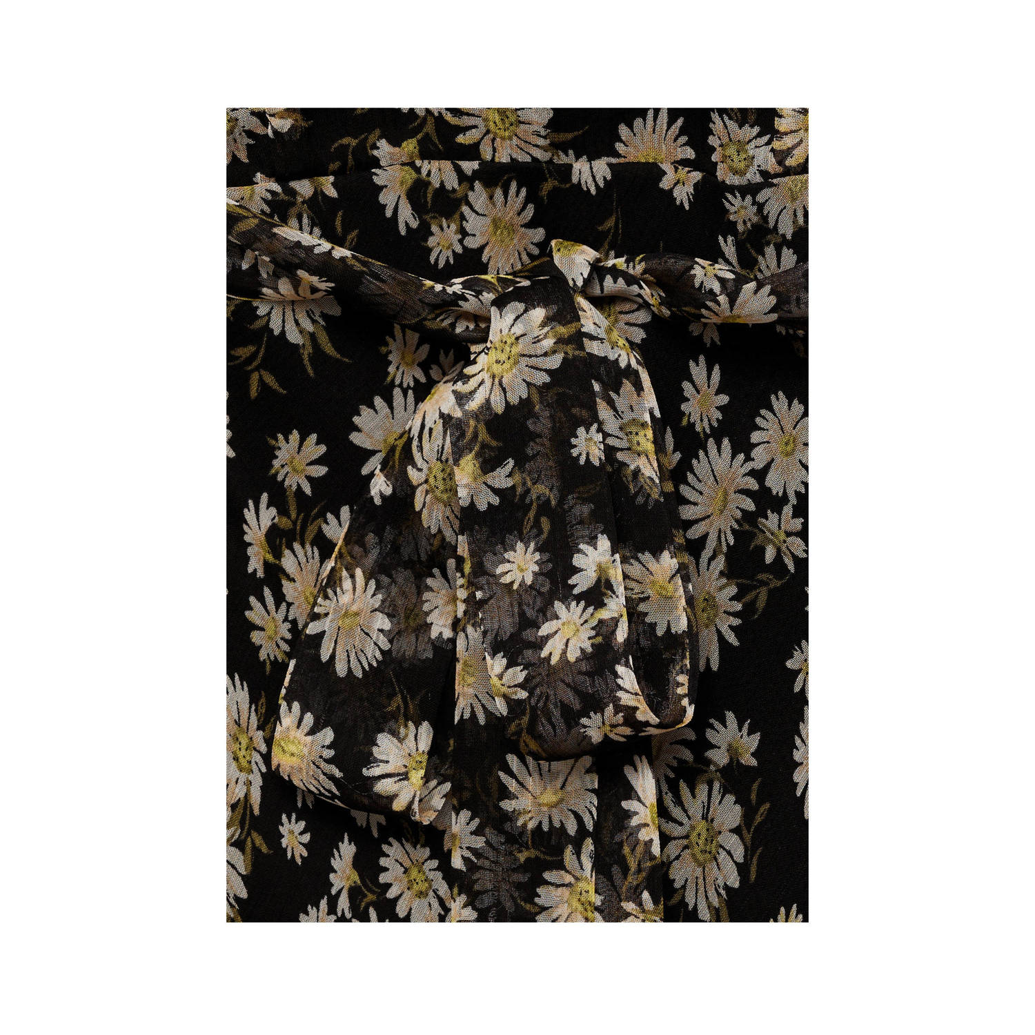 Mango midi jurk zwart