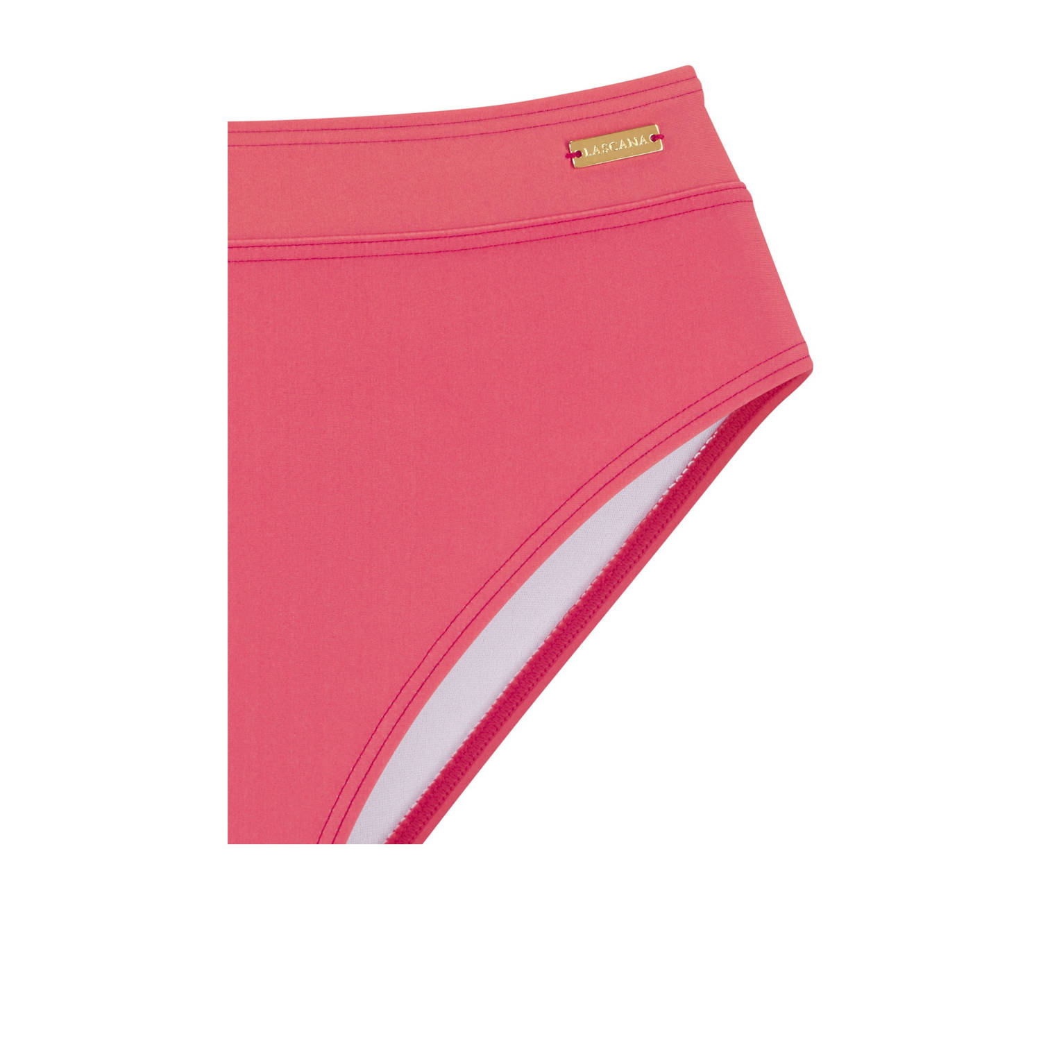 Lascana high waist bikinibroekje koraalrood