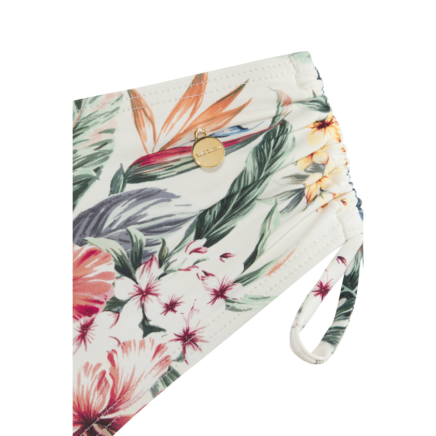 Lascana hipster bikinibroekje ecru multi