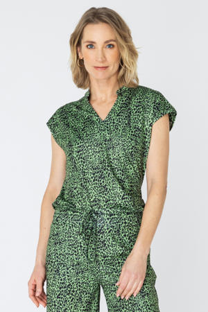travelstof top groen