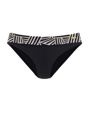 bikinibroekje zwart/beige