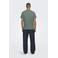 ONLY & SONS regular fit T-shirt ONSMAX van katoen groen