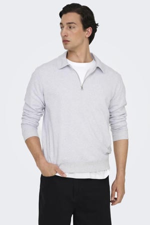 sweater lichtgrijs