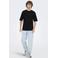 ONLY & SONS T-shirt met ingebreid patroon zwart