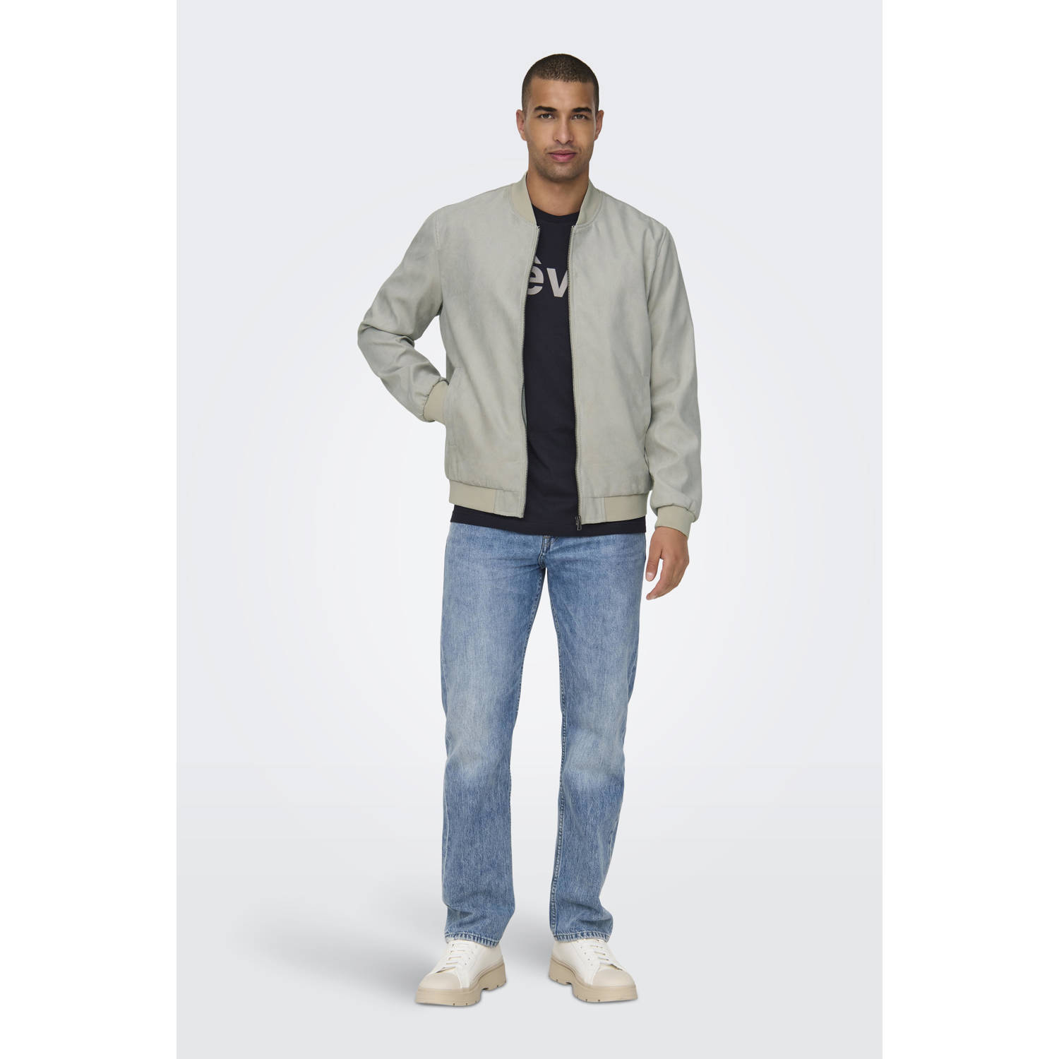 ONLY & SONS bomberjack ecru