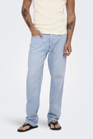 straight leg jeans ONSEDGE light blue denim