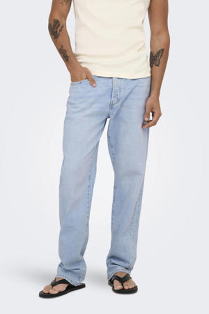 straight leg jeans ONSEDGE light blue denim