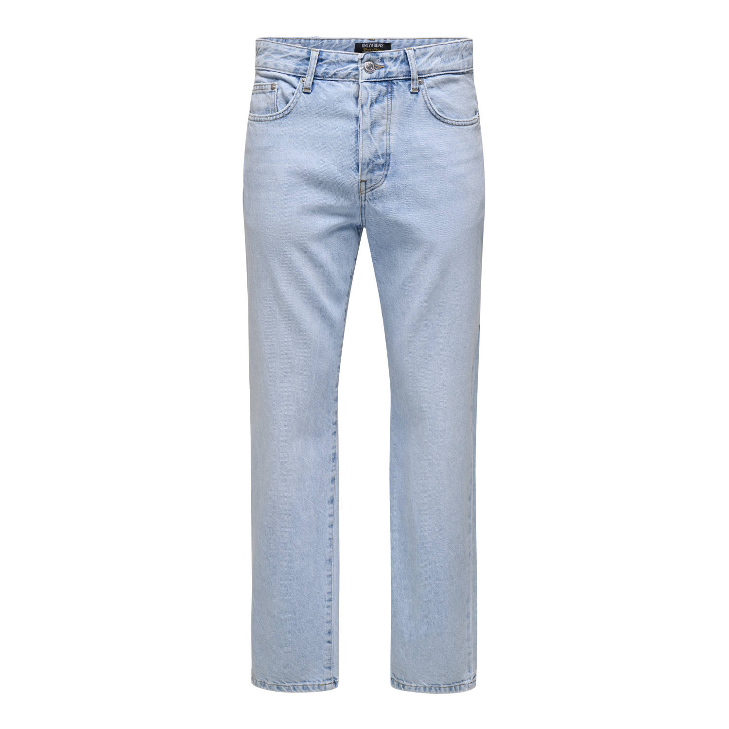 ONLY & SONS straight leg jeans ONSEDGE light blue denim