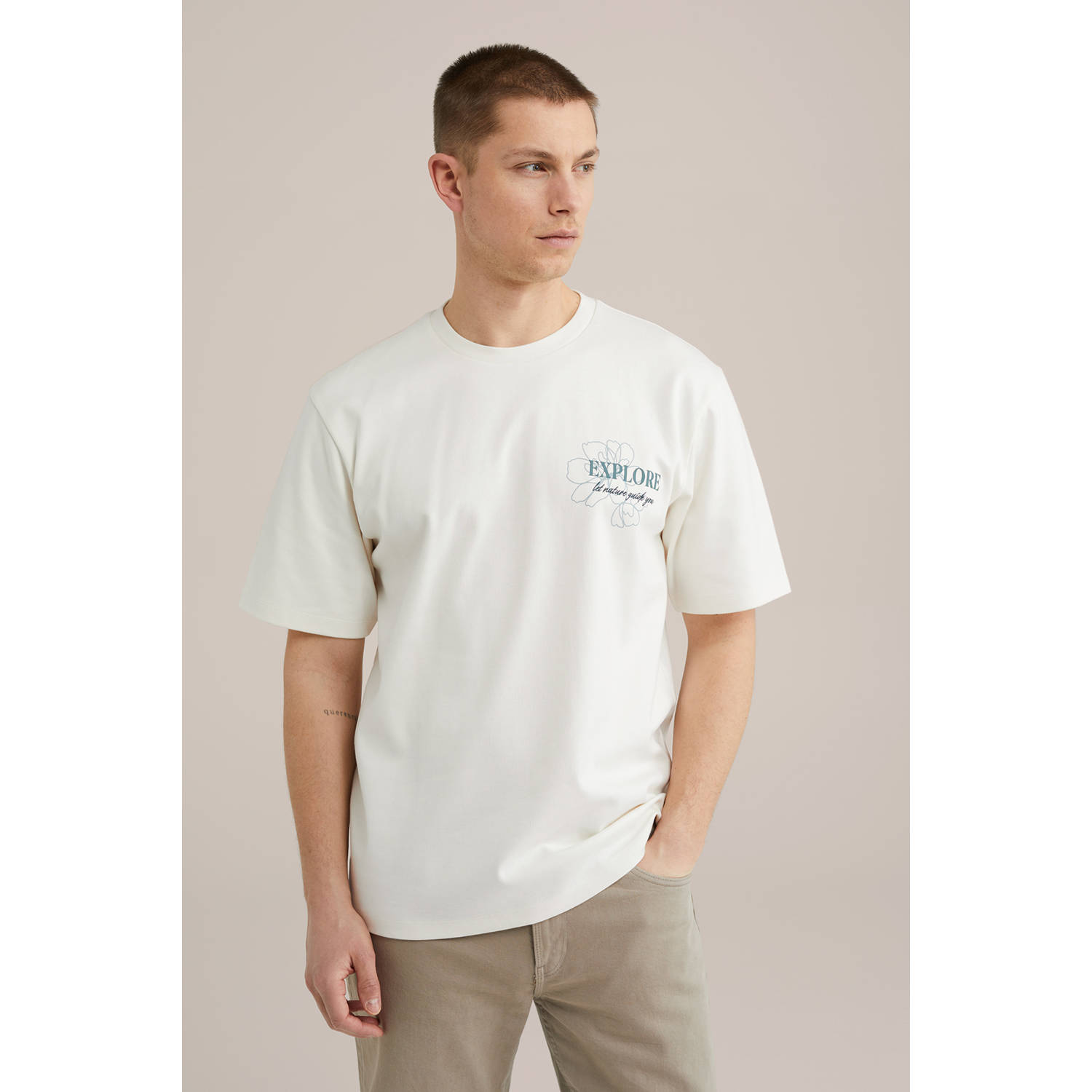WE Fashion T-shirt ecru