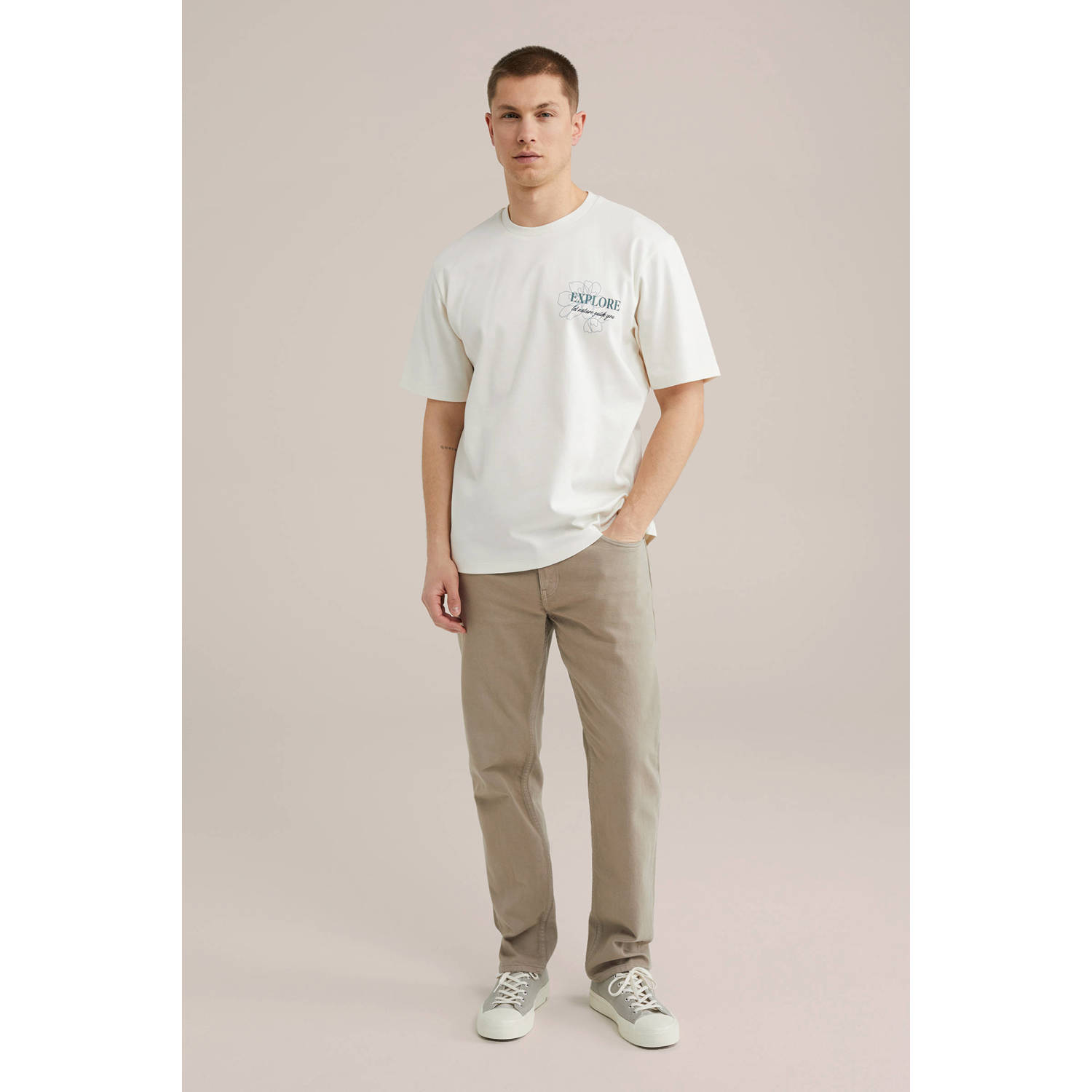 WE Fashion T-shirt ecru