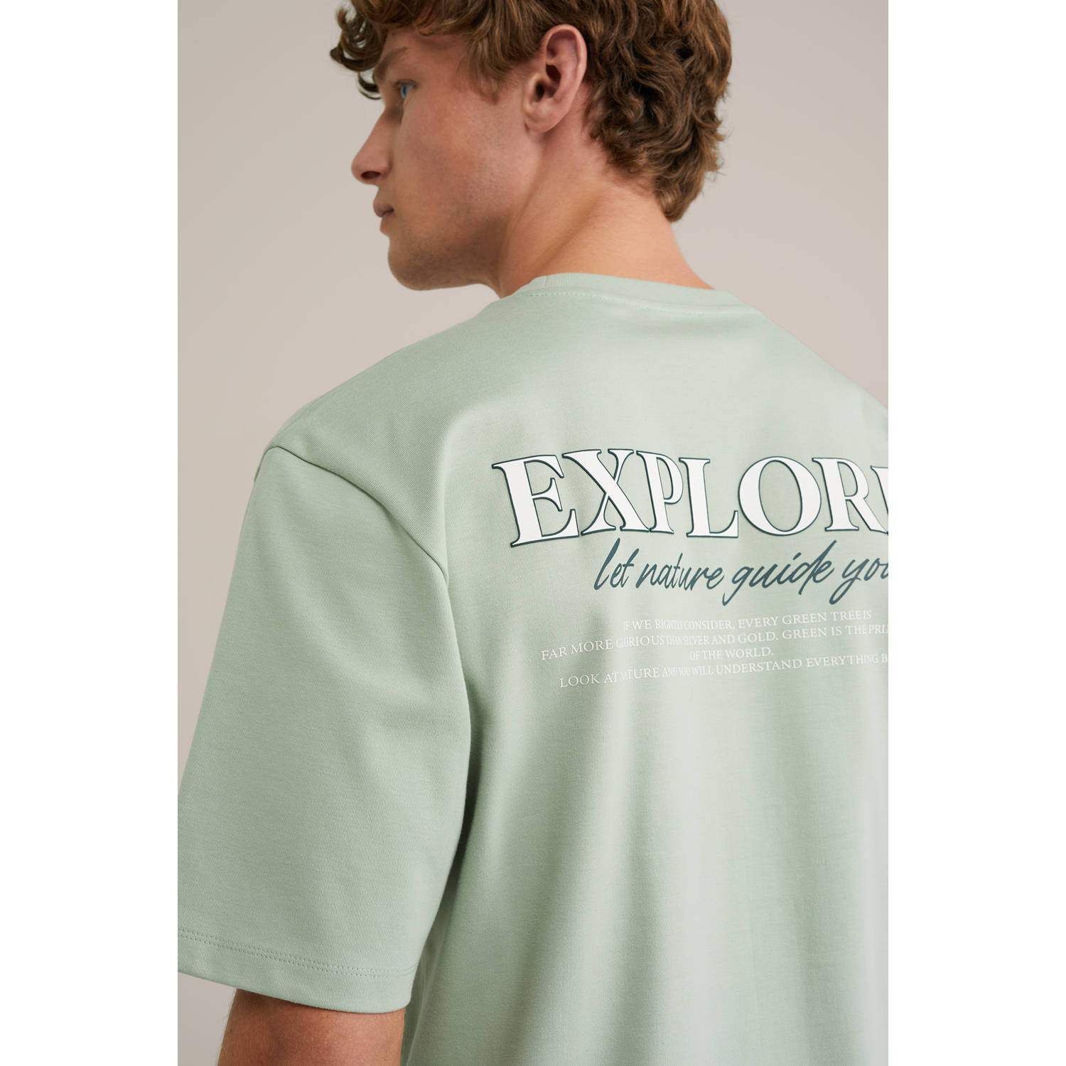WE Fashion T-shirt mintgroen