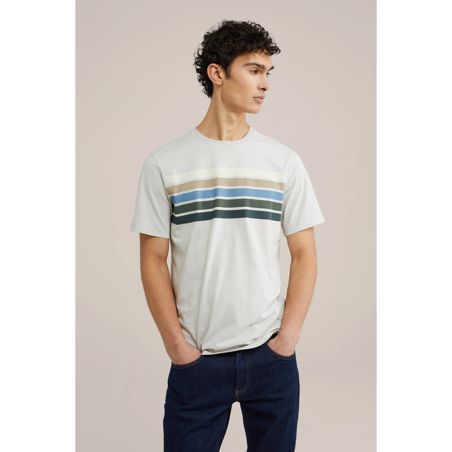 WE Fashion T-shirt beige