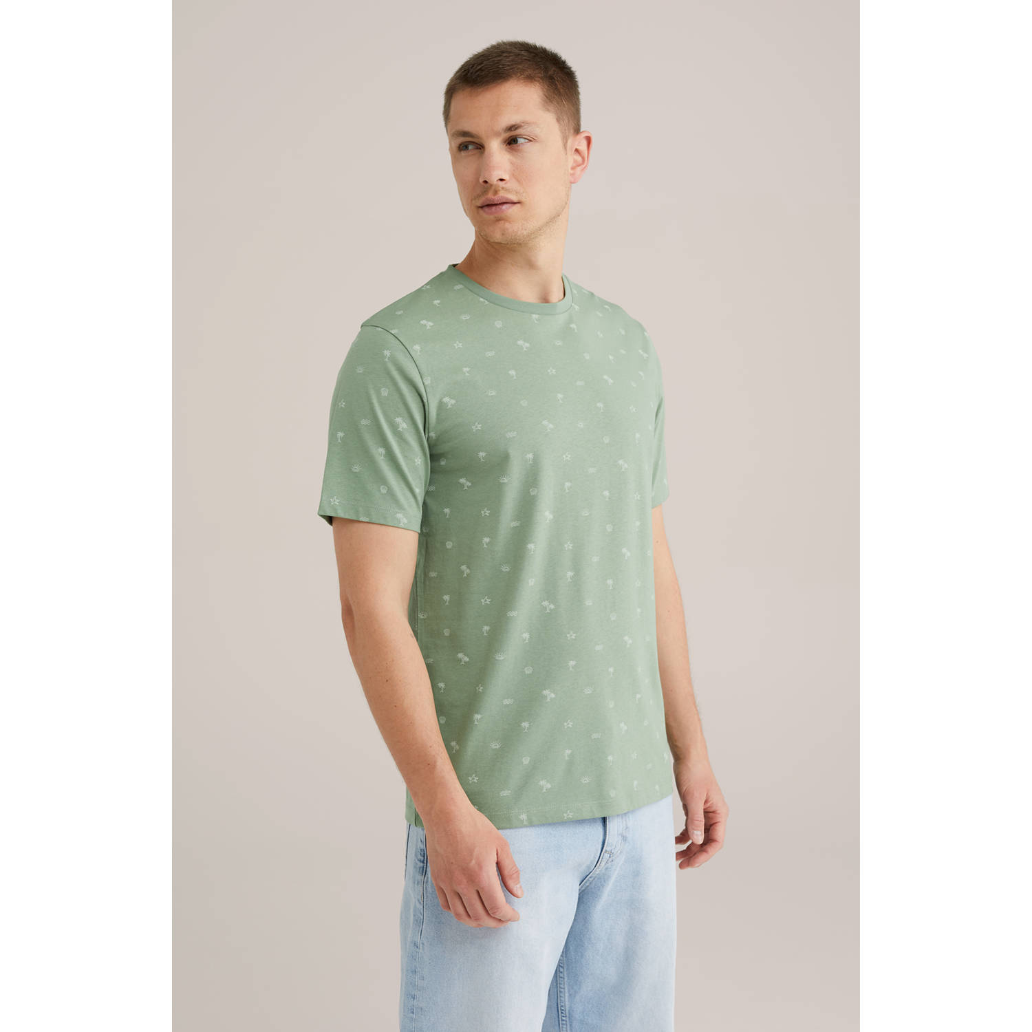 WE Fashion T-shirt groen