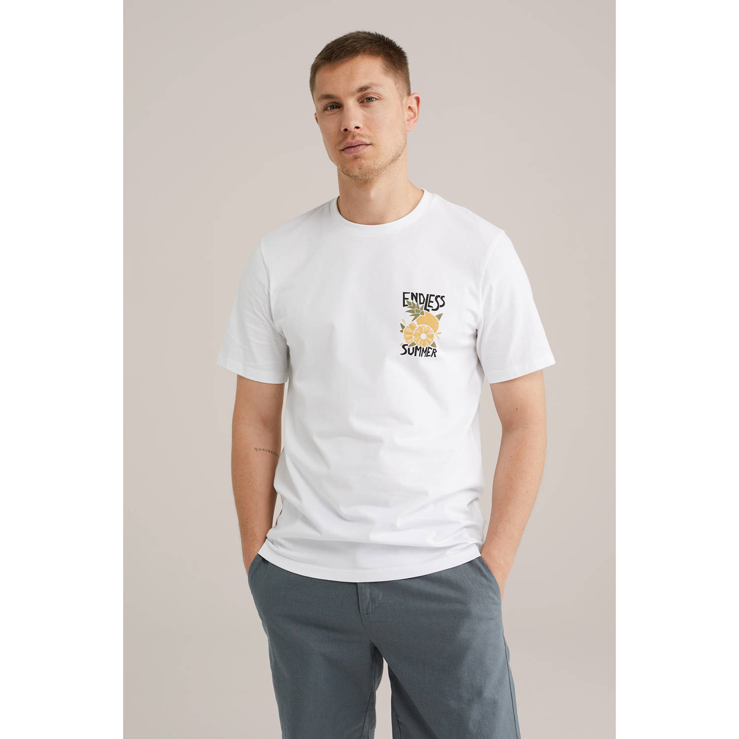 WE Fashion T-shirt wit