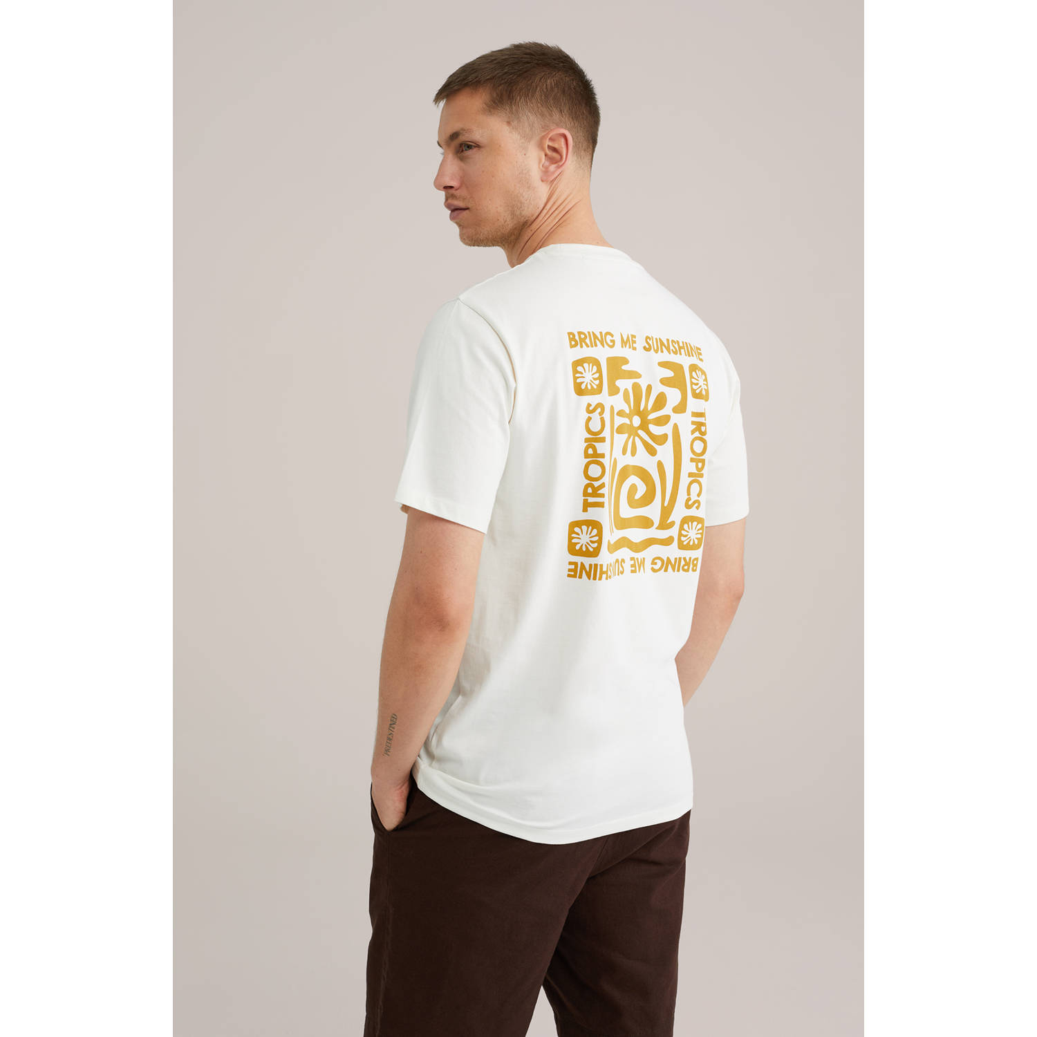 WE Fashion T-shirt ecru