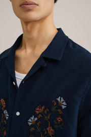 thumbnail: WE Fashion casual overhemd donkerblauw