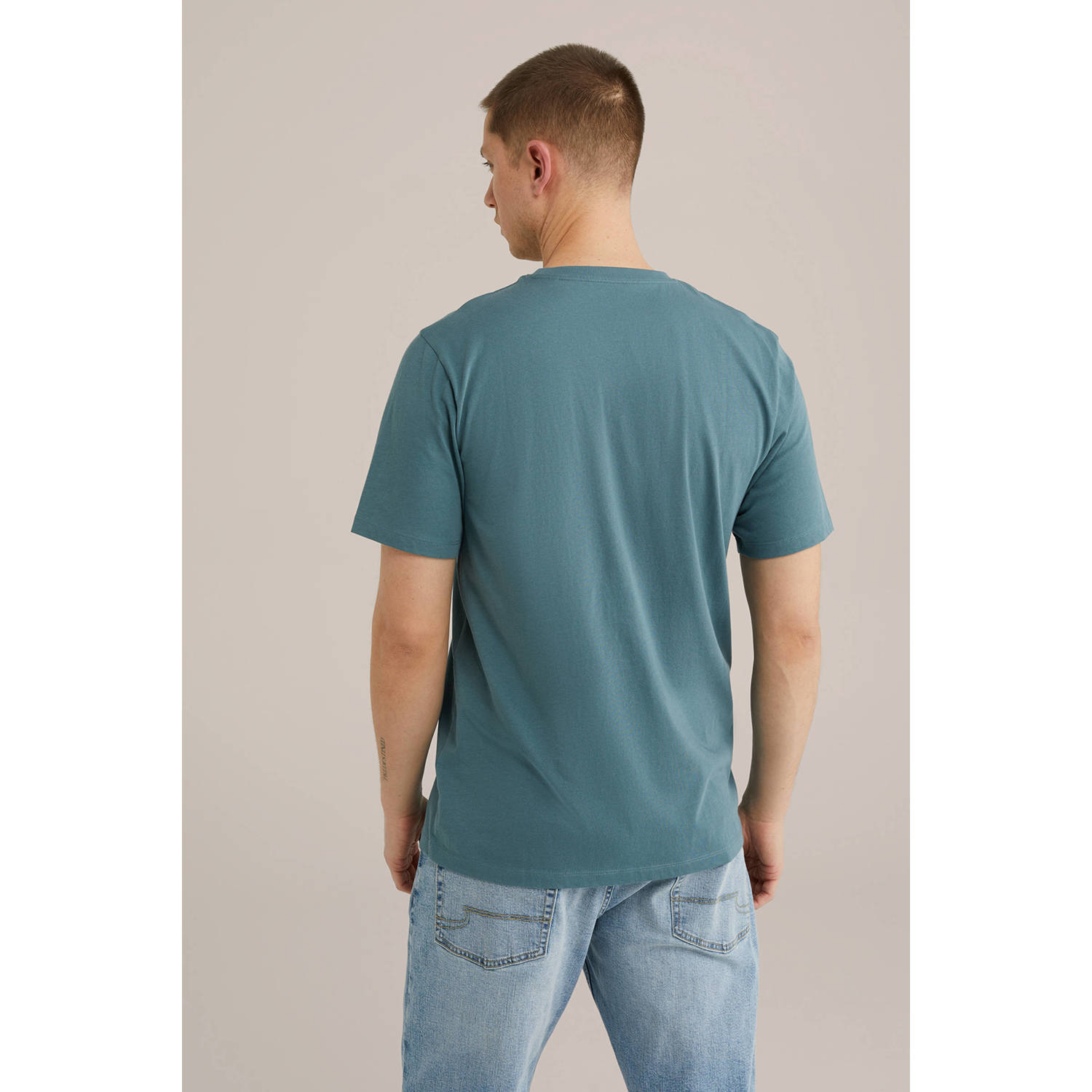 WE Fashion T-shirt blauw