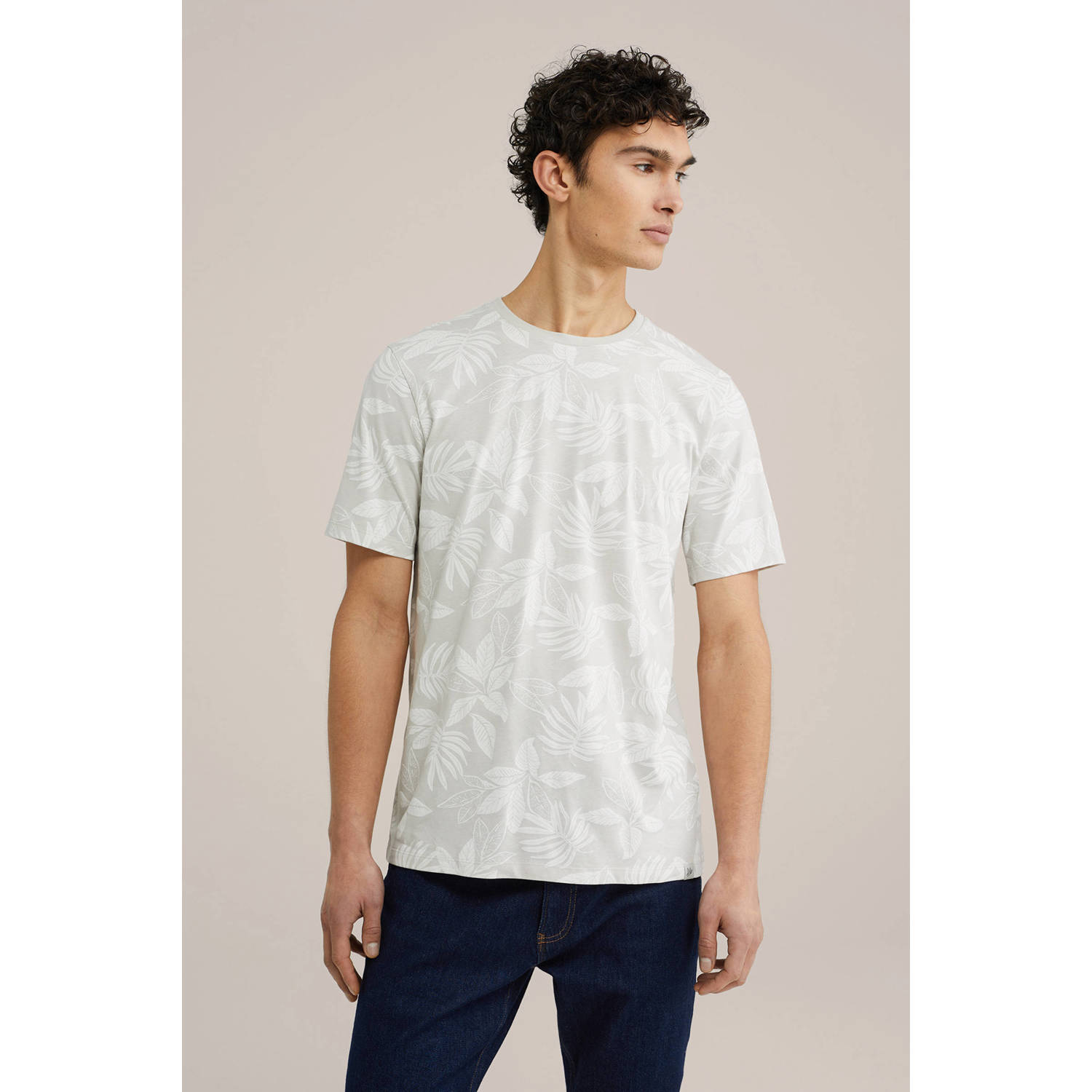 WE Fashion T-shirt lichtgrijs