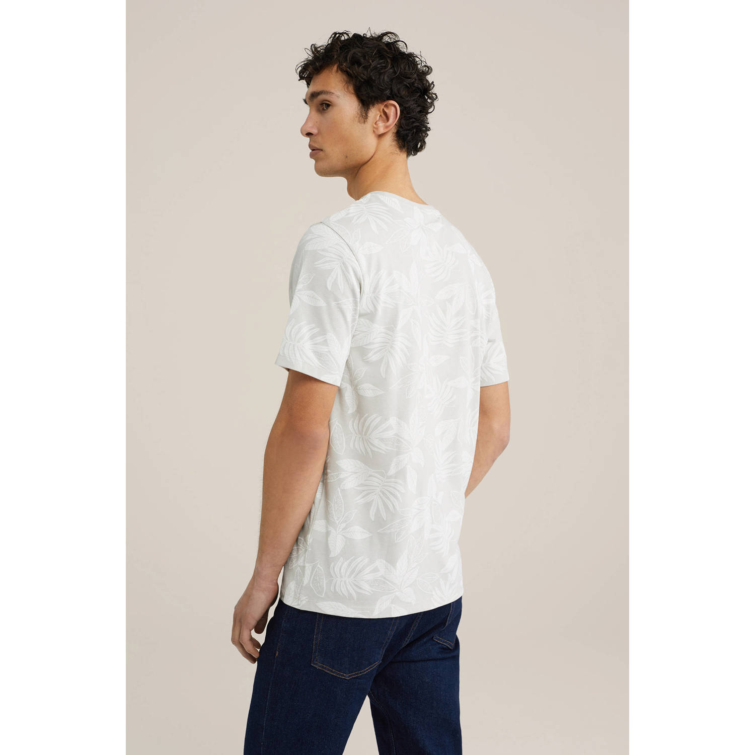 WE Fashion T-shirt lichtgrijs
