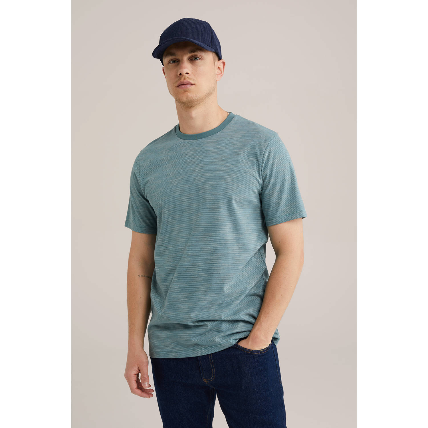 WE Fashion T-shirt blauw