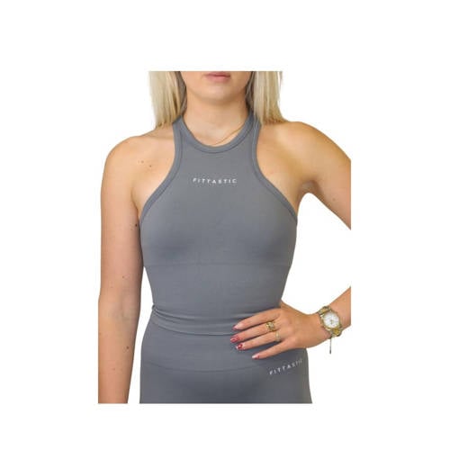 Fittastic Sportswear sporttop grijs afbeelding