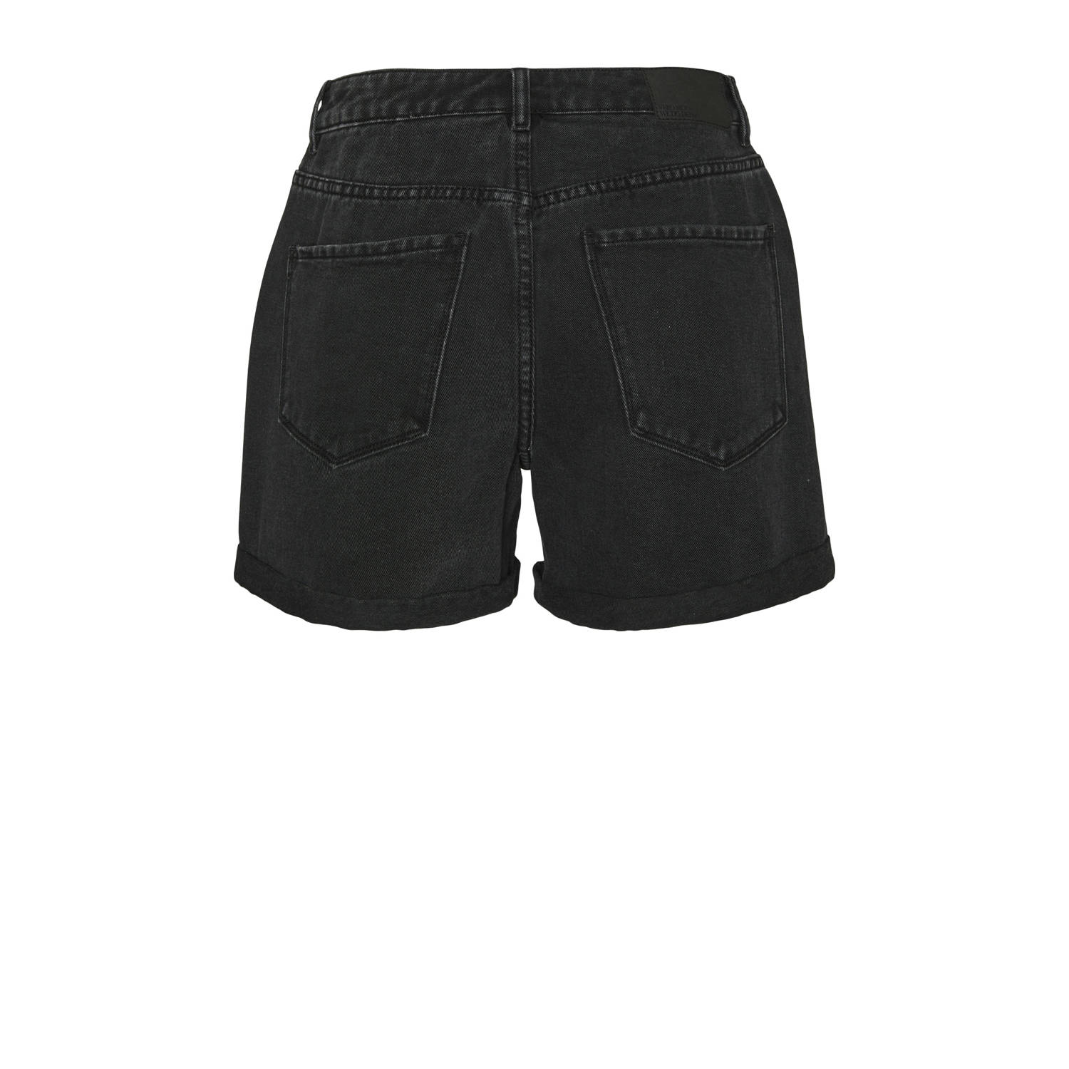 VERO MODA denim high waist short zwart